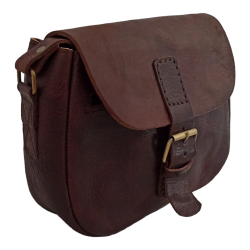 Bolso de cuero con hebilla  MB111