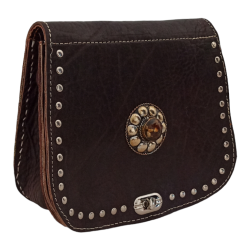 Bolso cuero con detalle en dos tamaños  MB107