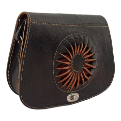 Bolso de cuero en dos tamaños MB105