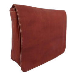 Bolso mensajero de piel 3 tamaños FM801