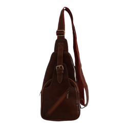 Bandolera de piel cruzada AM  R905