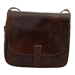 Bolso de piel AM cierre solapa R506