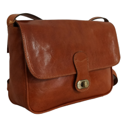 Bolso de piel AM cierre giro R732