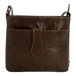 Bolso de piel AM solapa pequeña  R720