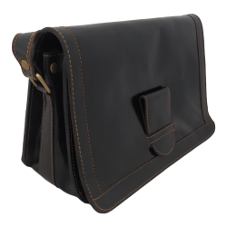 Bolso de piel AM dos compartimentos R202