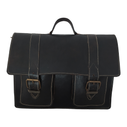 Maletin de cuero con hebillas FM700