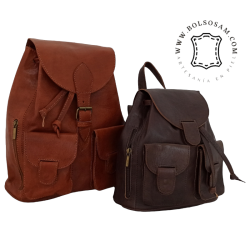 Mochila piel en dos tamaños FM014