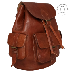 Mochilas de cuero grueso 3 tamaños MC601