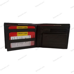 Cartera de piel con Bandera España  Es9183