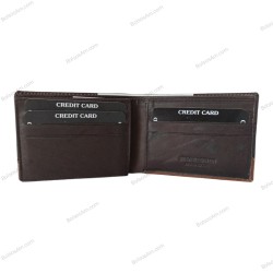 Tarjetero billetero de piel pequeño MHC 9188S/M