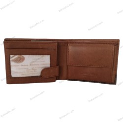 Cartera de piel con monedero MHC8711S/C